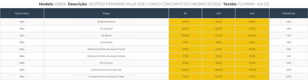Vestido Plus Size Longo com Cinto