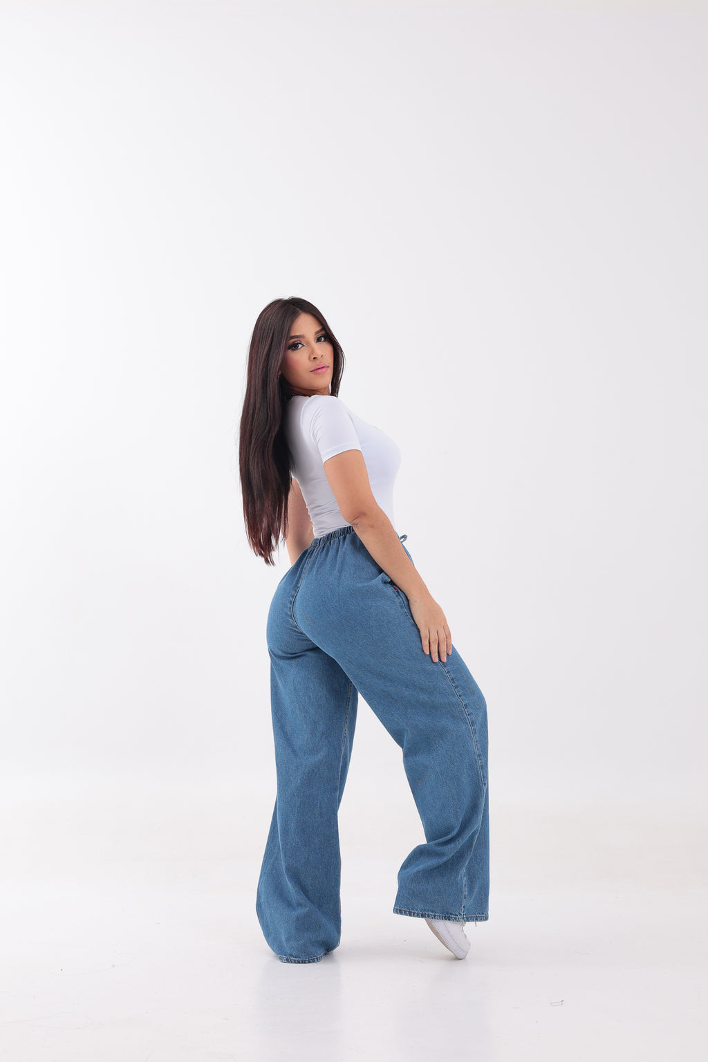 Calça Feminina Wide Leg com Cordão