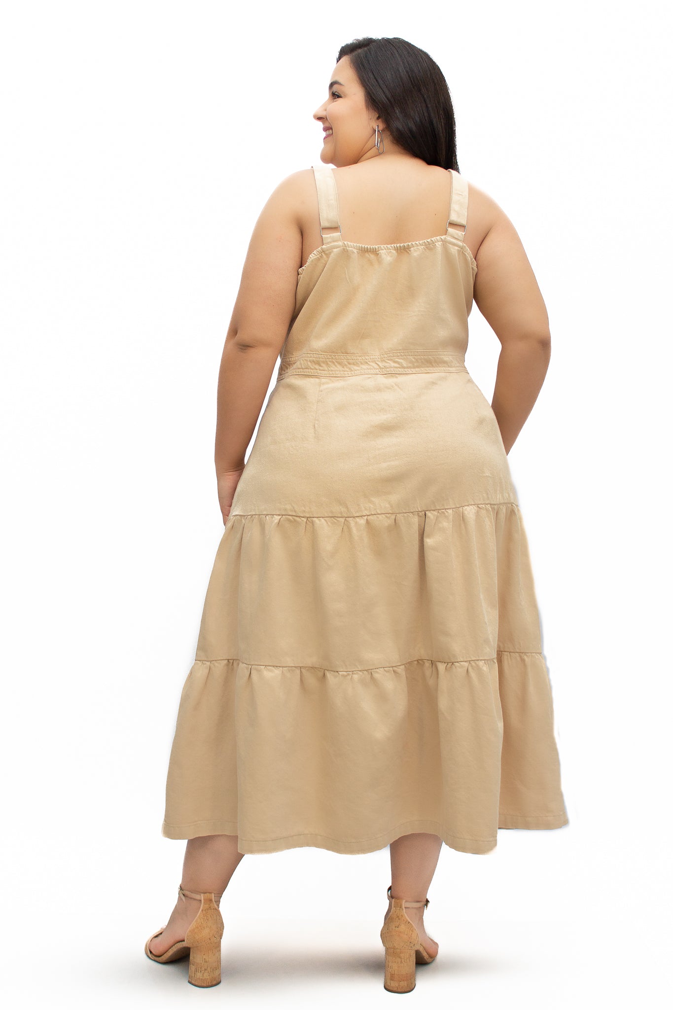 Vestido Plus Size Midi Marias