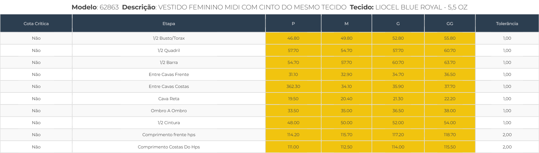 Vestido Jeans Midi com Cinto