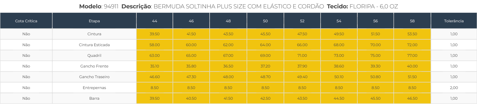 Bermuda Feminina Plus Size Soltinha Elástico