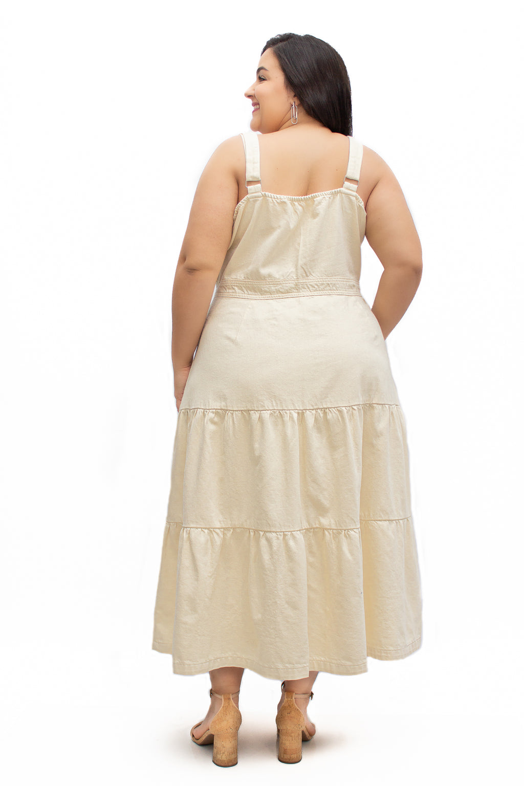 Vestido Plus Size Midi Marias