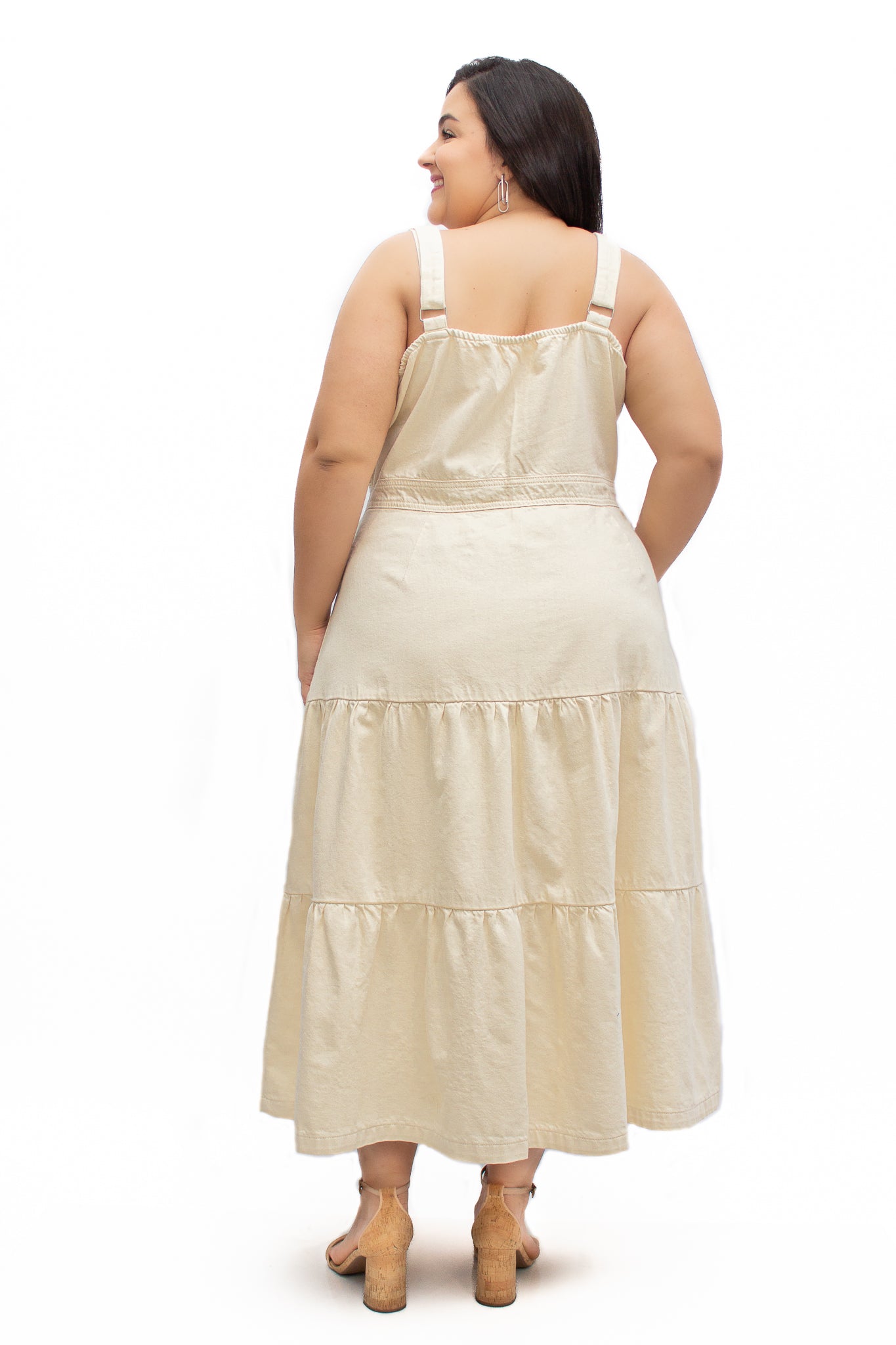 Vestido Plus Size Midi Marias