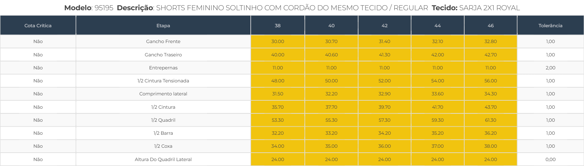 Short Sarja Soltinho com Amarração Feminino